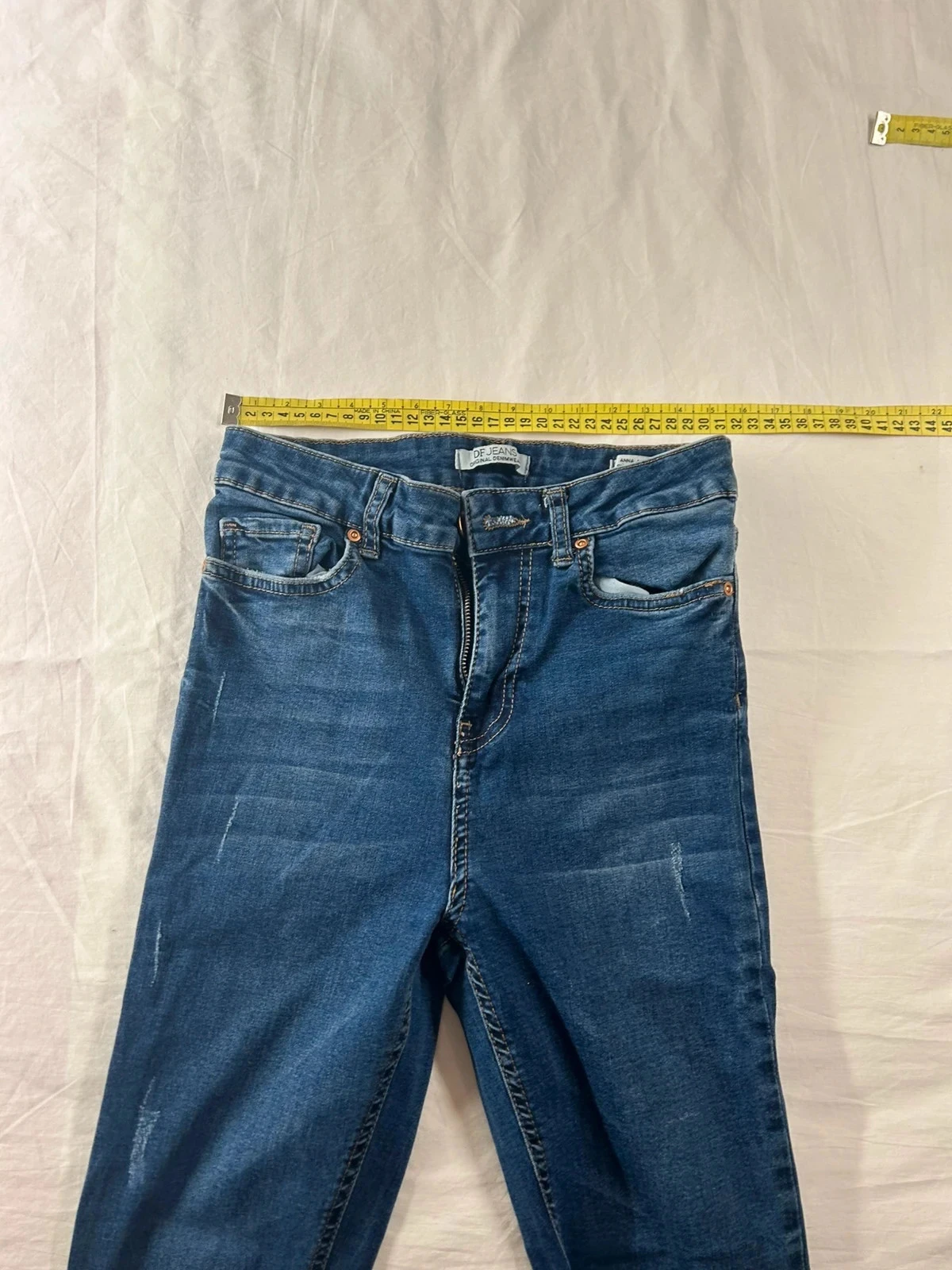 Skinny blauw marine vintage df jeans denim collectie – photo 5